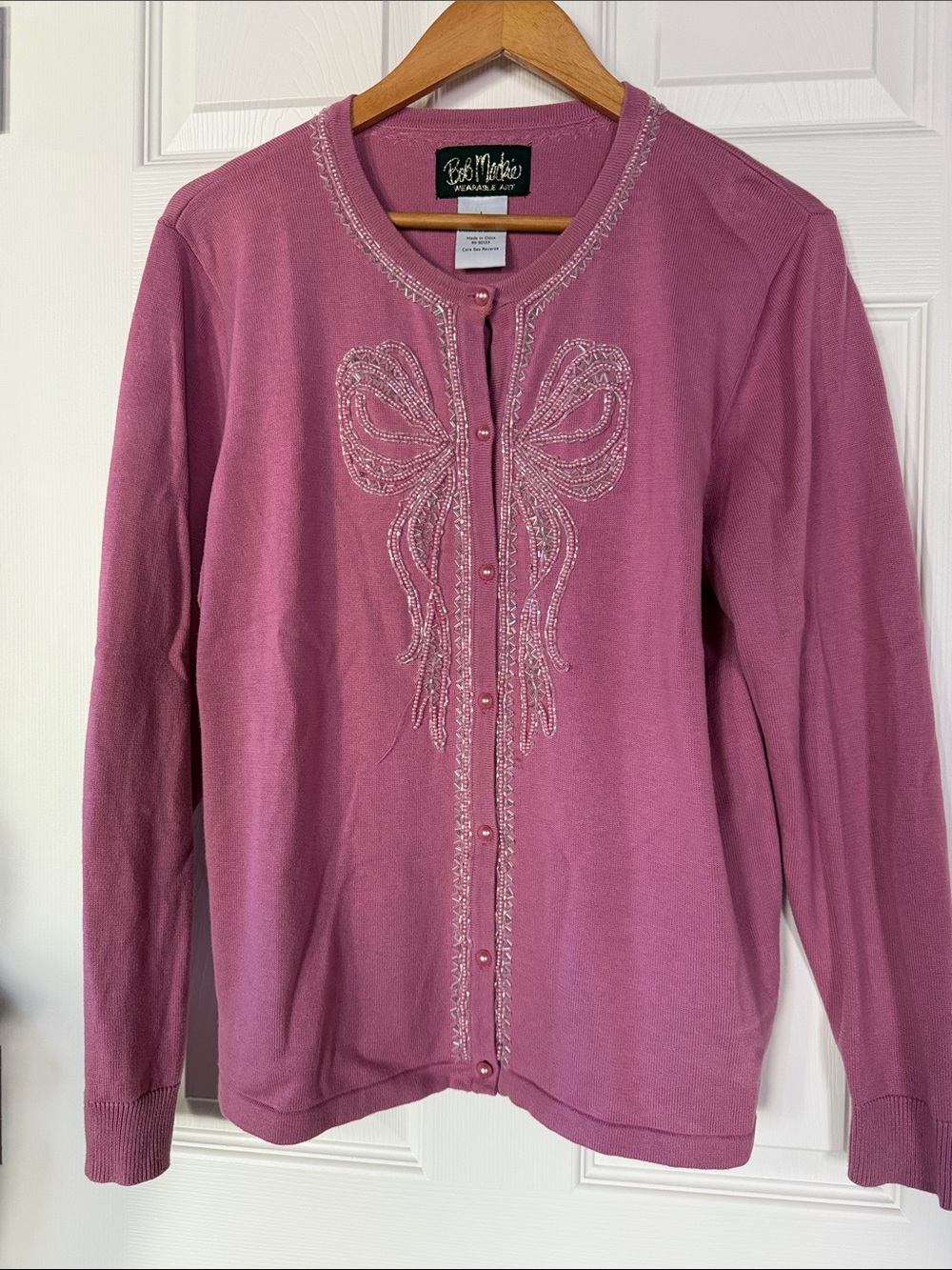 Vintage Bob Mackie Cardigan Sweater